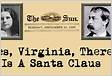﻿Yes, Virginia, there is a Santa Claus 1897